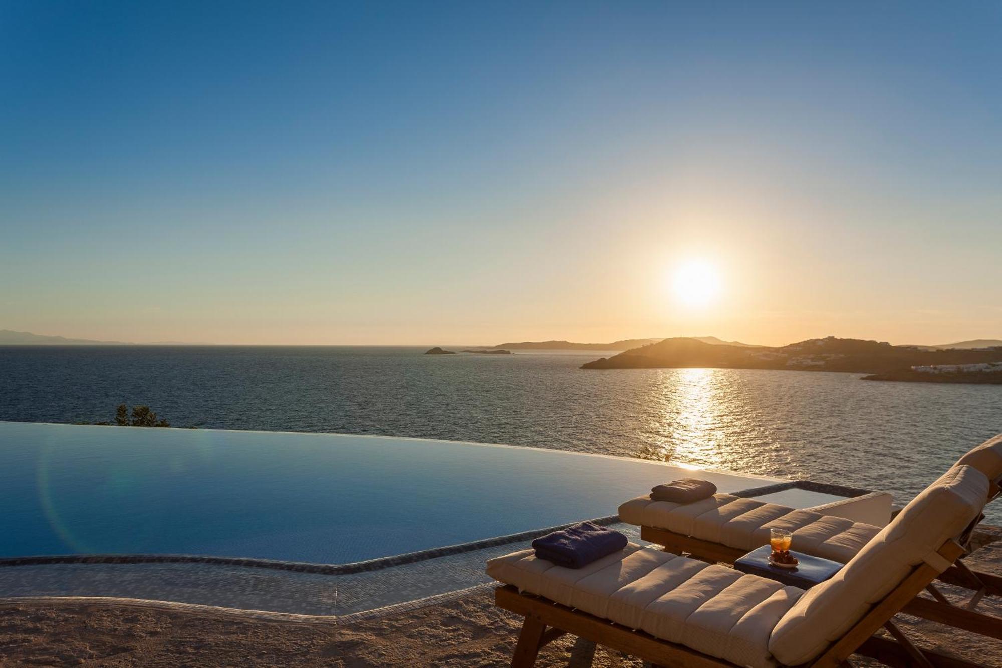 AGL Luxury Villas Mykonos Town Exterior foto