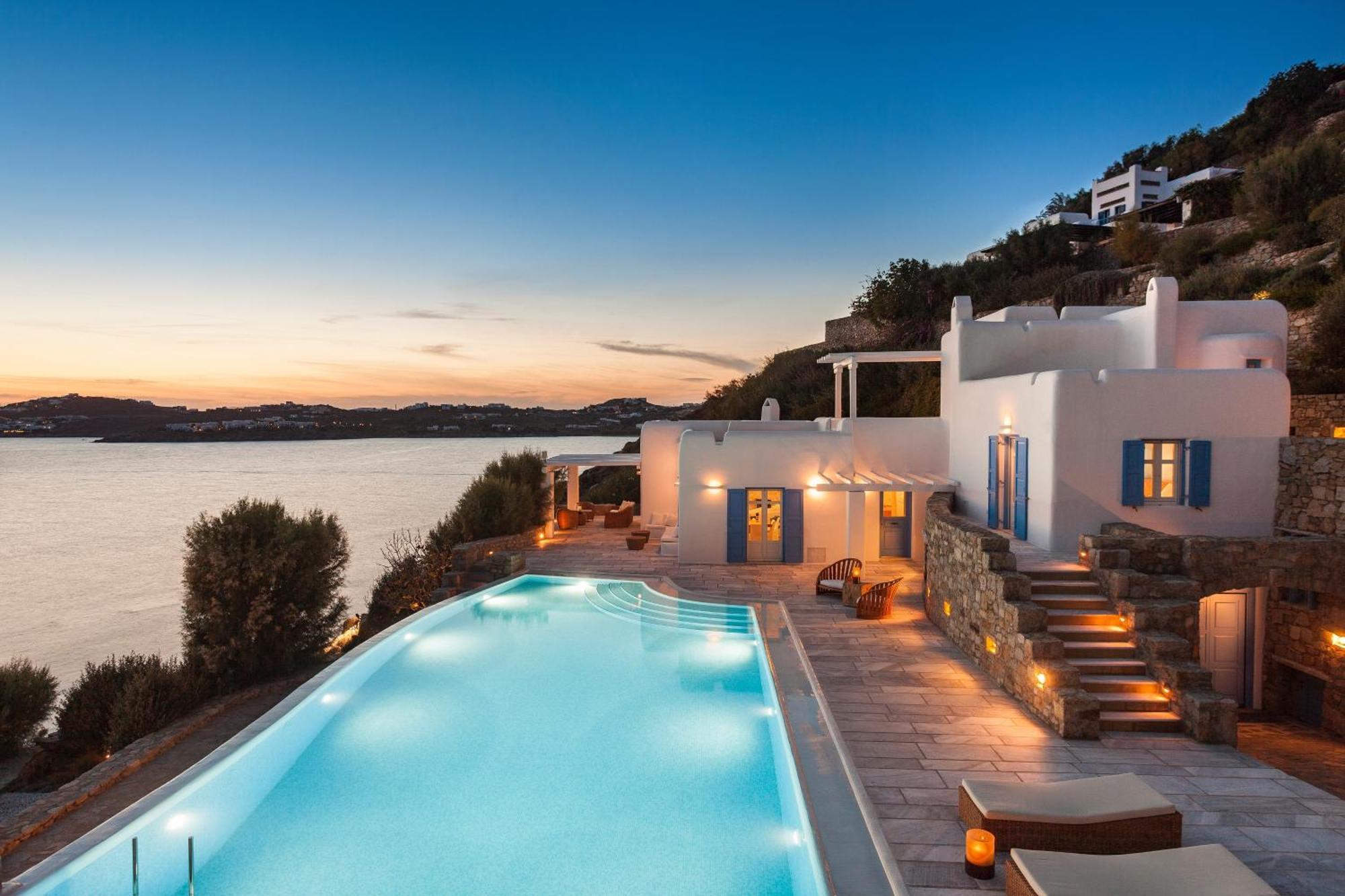 AGL Luxury Villas Mykonos Town Exterior foto