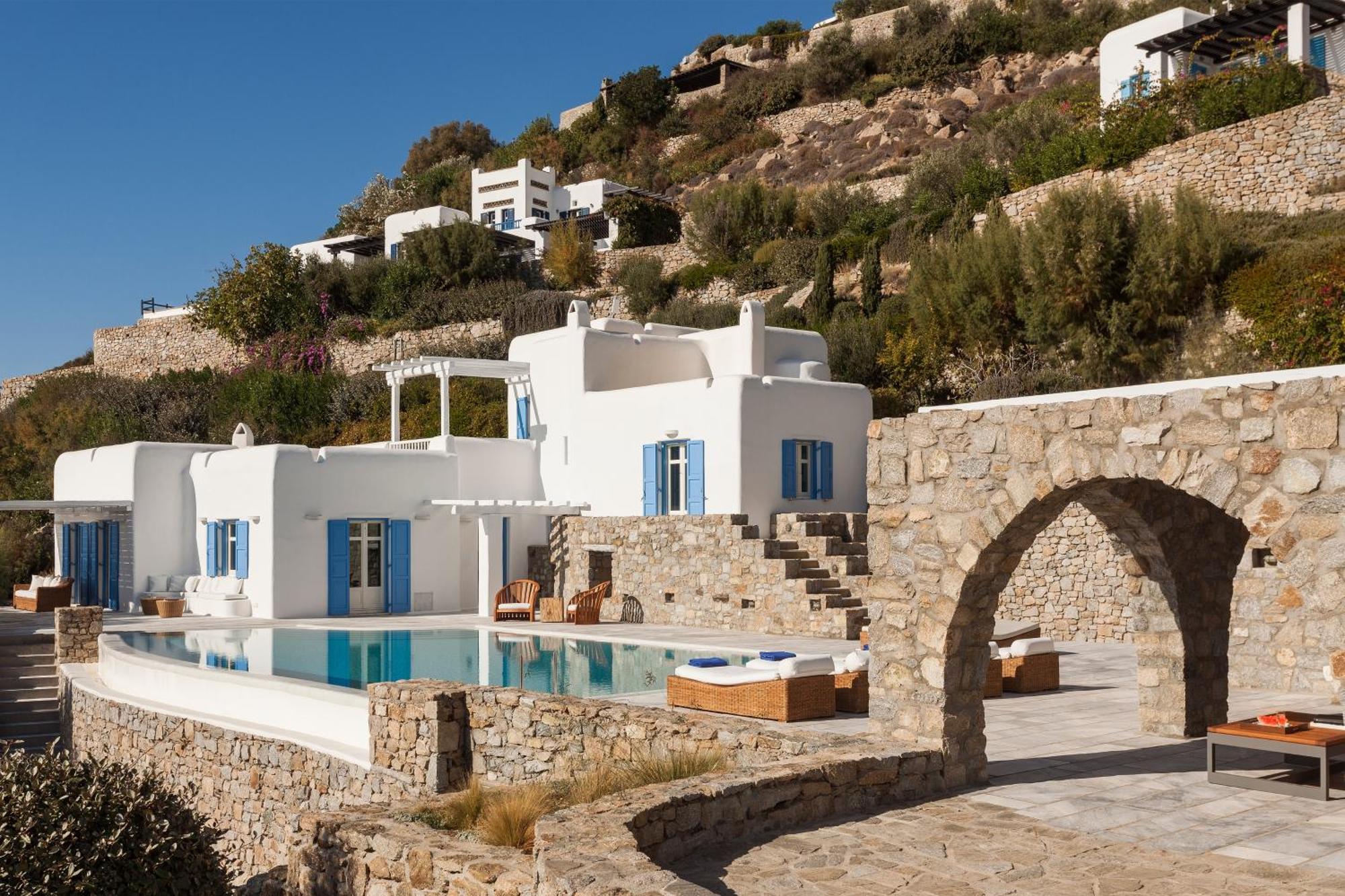 AGL Luxury Villas Mykonos Town Exterior foto