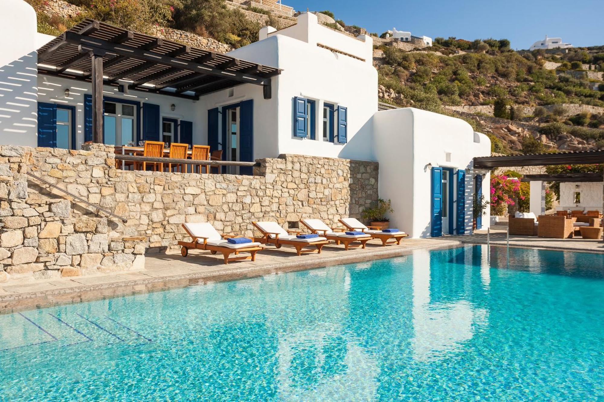 AGL Luxury Villas Mykonos Town Exterior foto