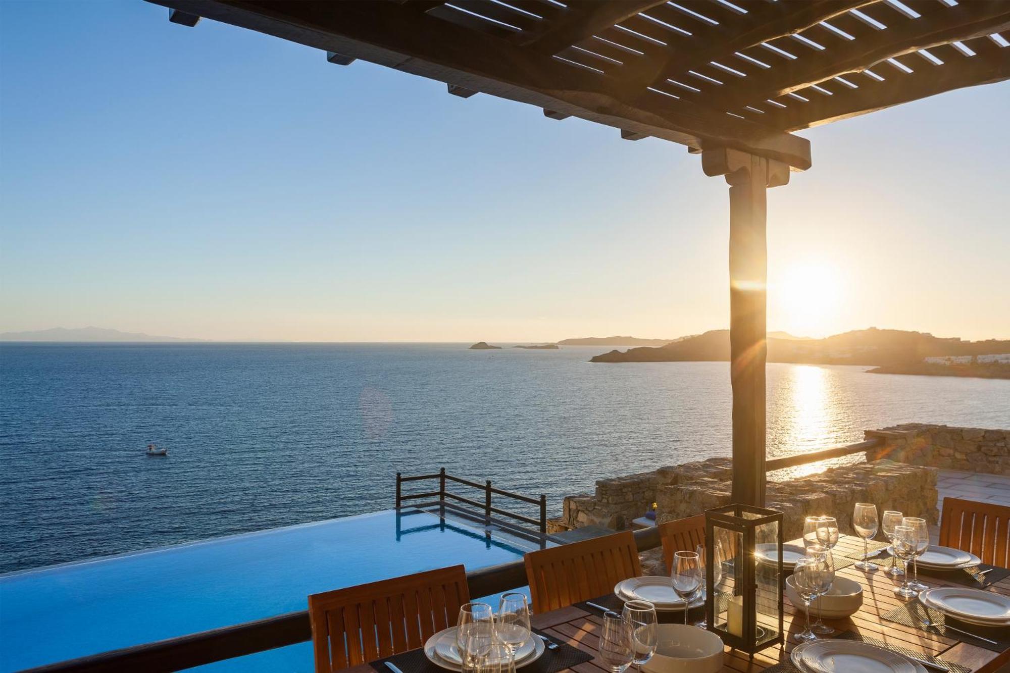 AGL Luxury Villas Mykonos Town Exterior foto