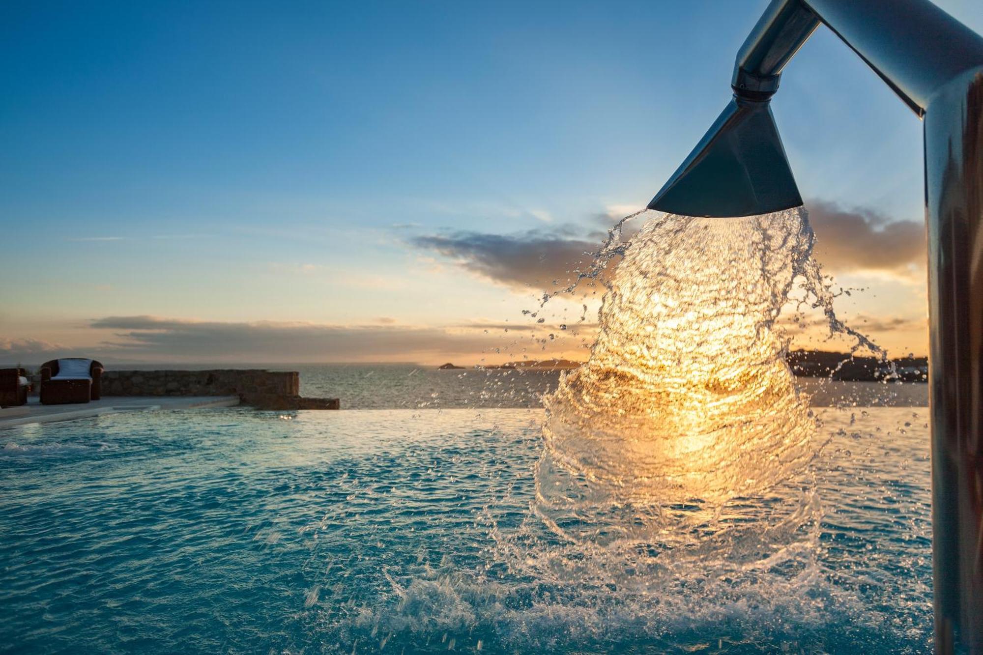 AGL Luxury Villas Mykonos Town Exterior foto