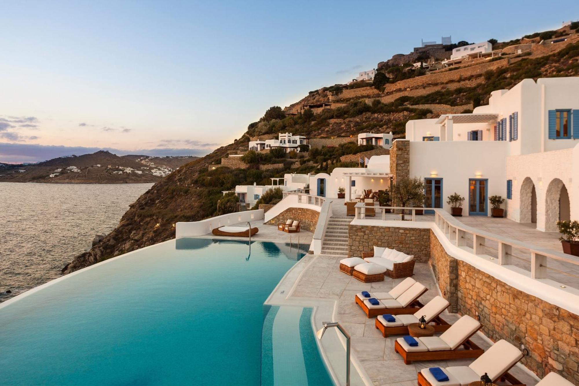 AGL Luxury Villas Mykonos Town Exterior foto