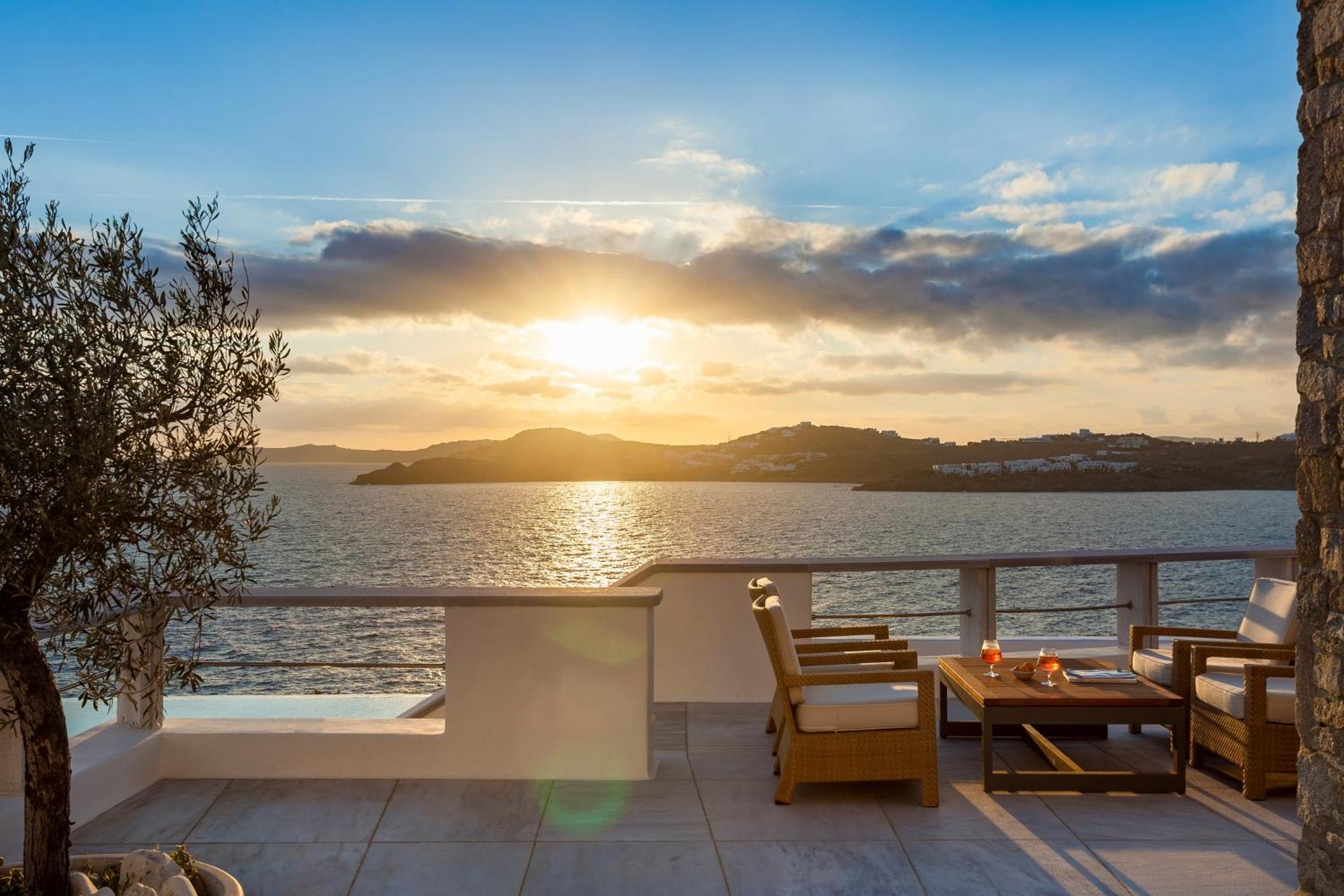 AGL Luxury Villas Mykonos Town Exterior foto