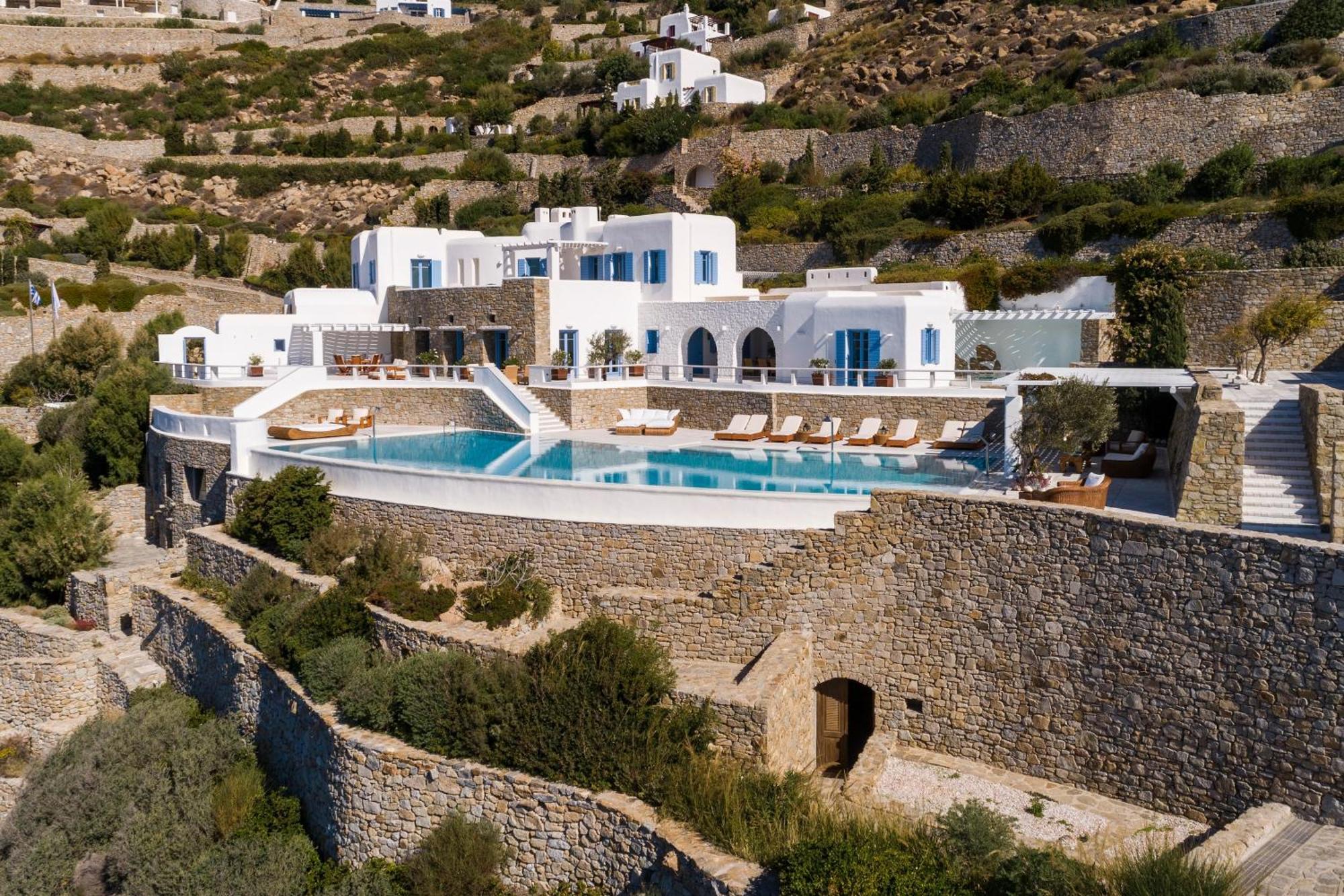AGL Luxury Villas Mykonos Town Exterior foto