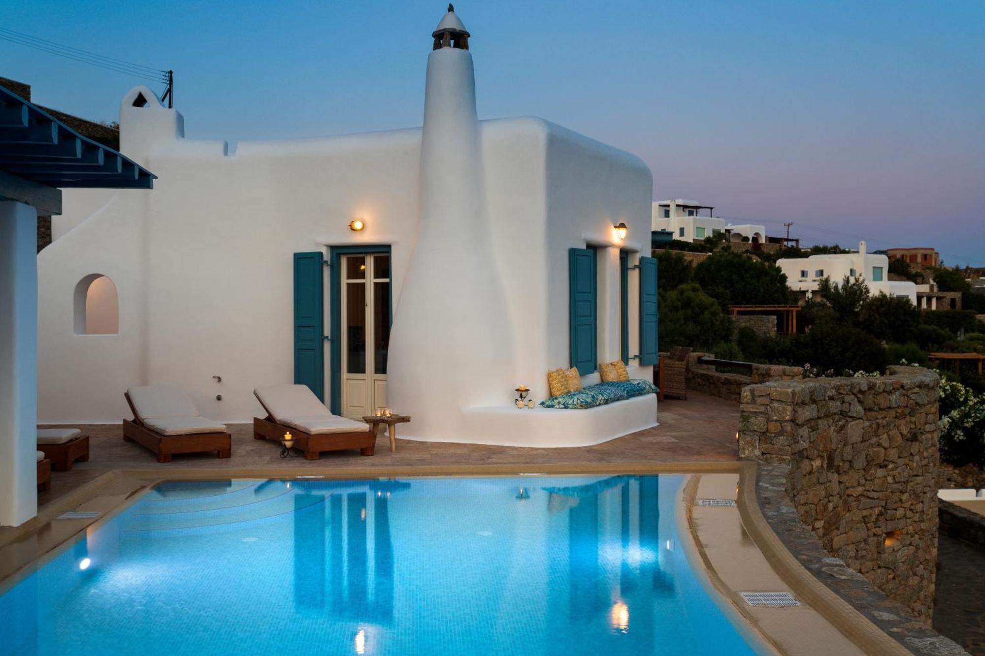 AGL Luxury Villas Mykonos Town Exterior foto