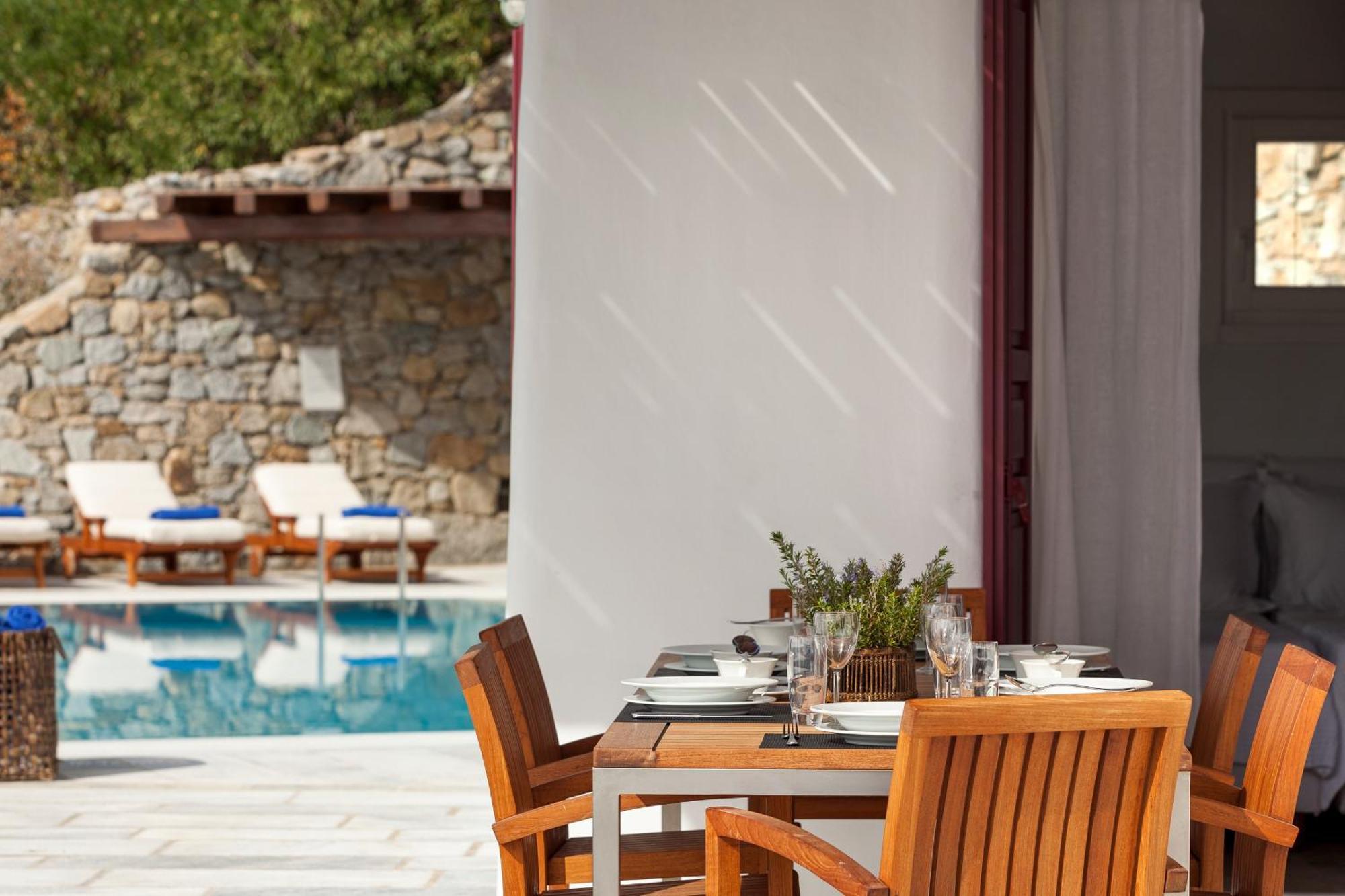 AGL Luxury Villas Mykonos Town Exterior foto