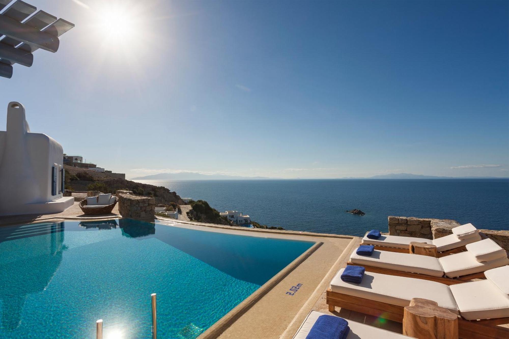 AGL Luxury Villas Mykonos Town Exterior foto