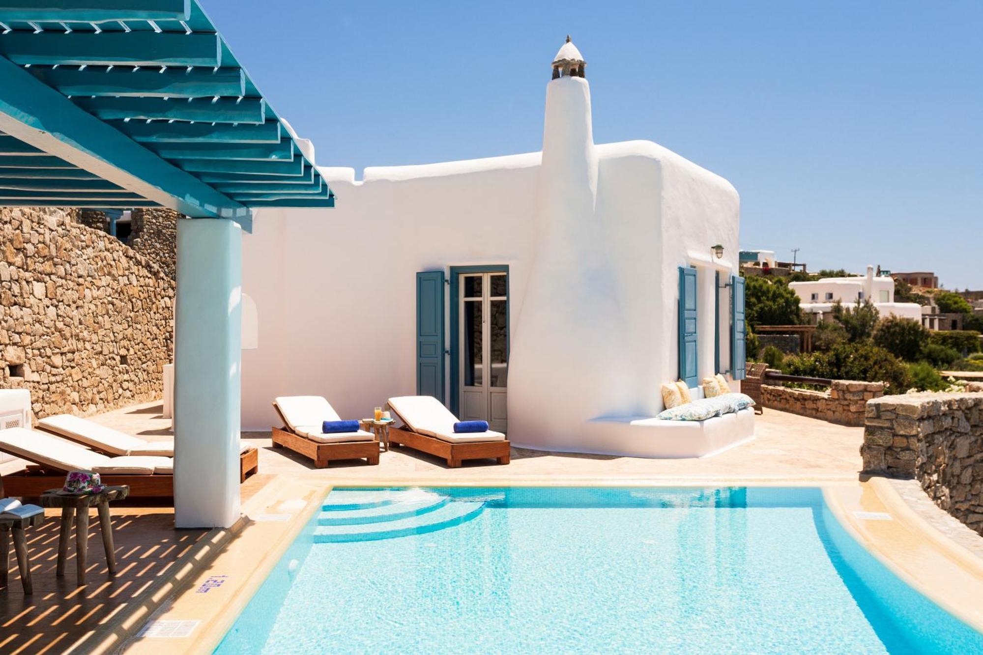 AGL Luxury Villas Mykonos Town Exterior foto
