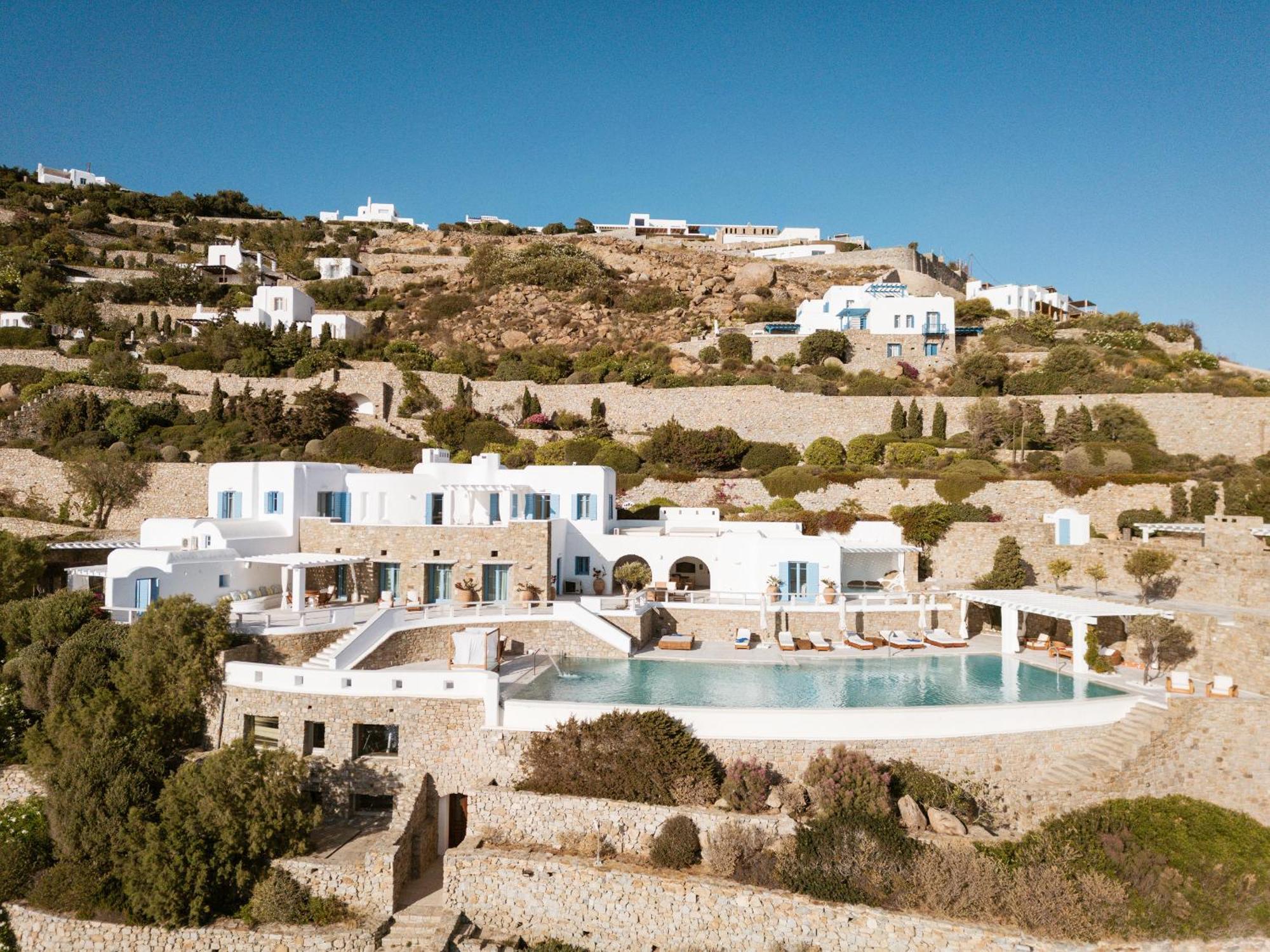AGL Luxury Villas Mykonos Town Exterior foto