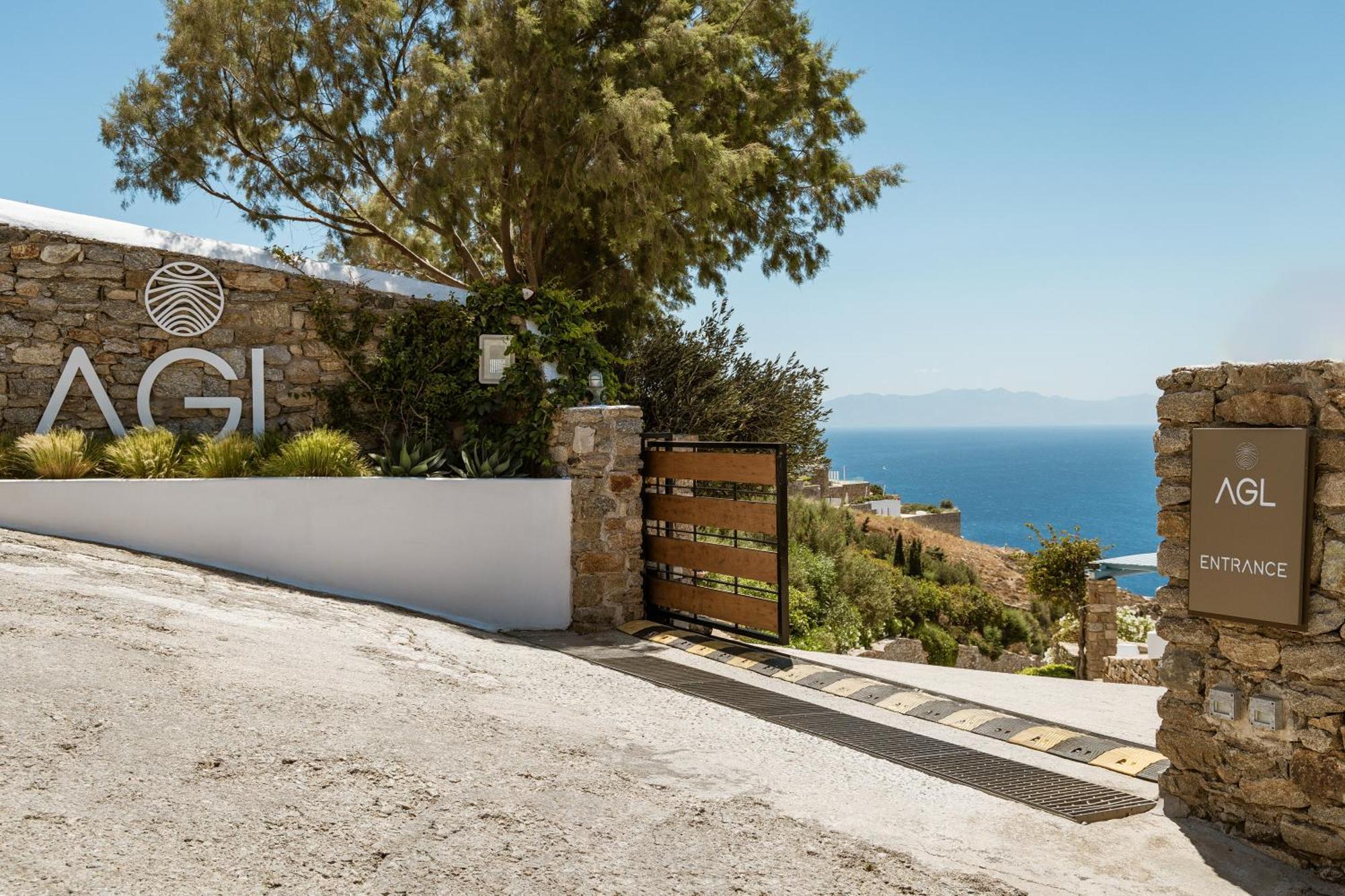 AGL Luxury Villas Mykonos Town Exterior foto
